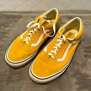 Golden Yellow Old Skool Vans